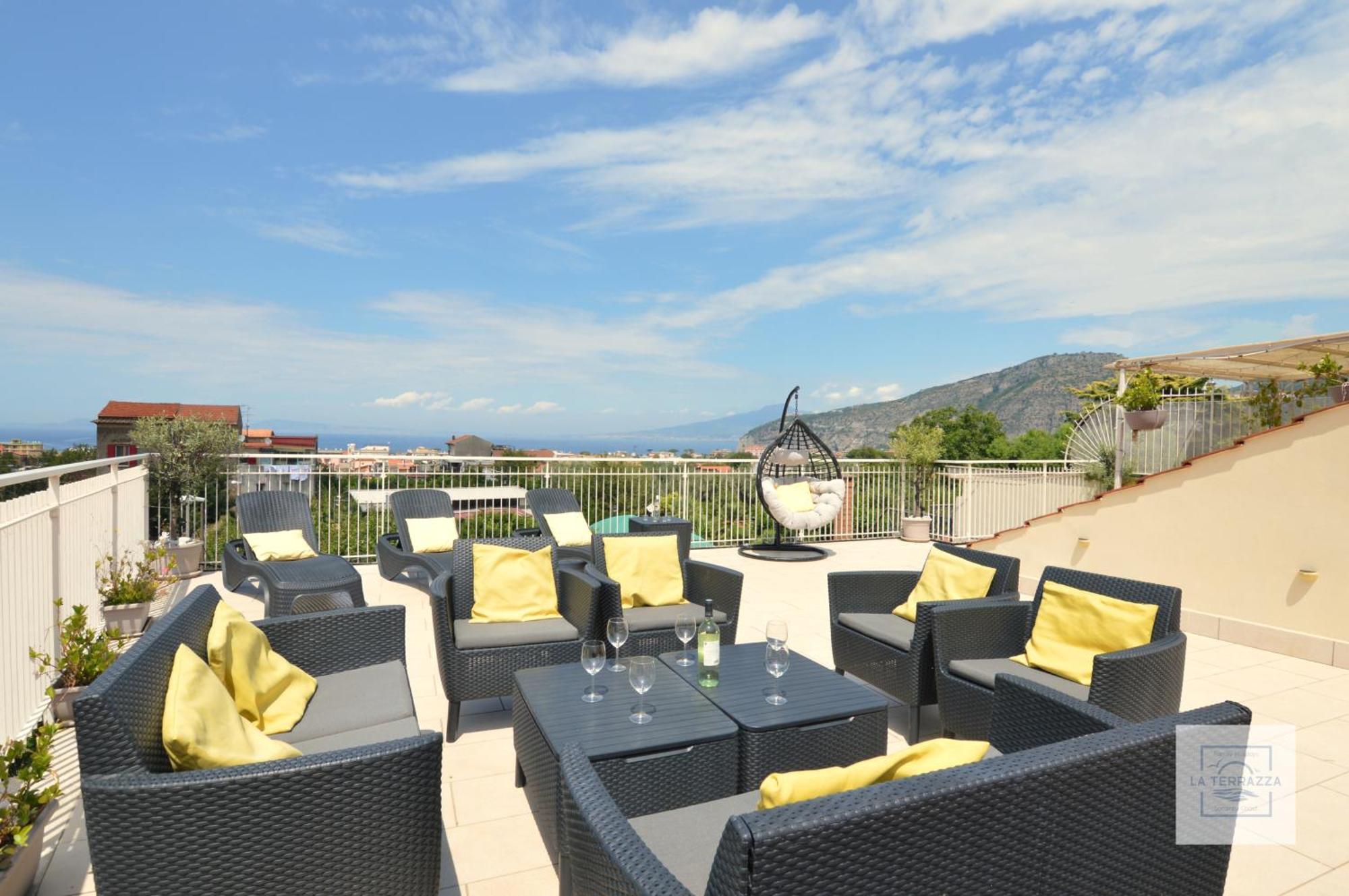La Terrazza Family Holidays - Sorrento Coast Sant'Agnello Luaran gambar